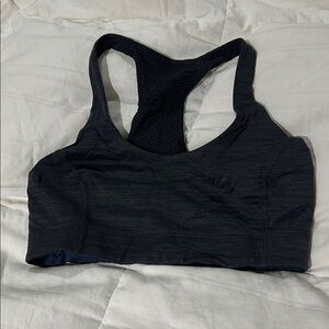Outdoor Voices Black Racerback Sports Bra